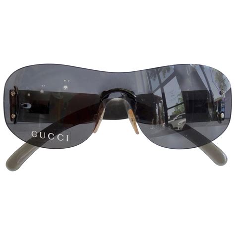 black gucci sunglasses womens|gucci rimless sunglasses for women.